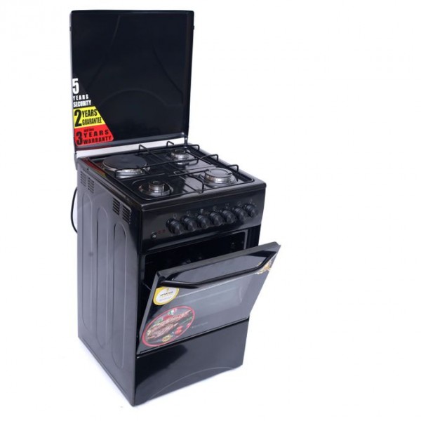 Blueflame 50 X 50Cm 3 Gas + 1 Electric Plate Cooker With Electric Oven C5031E-B ( Made In Turkey ) - (3 YRS WRNTY) 2