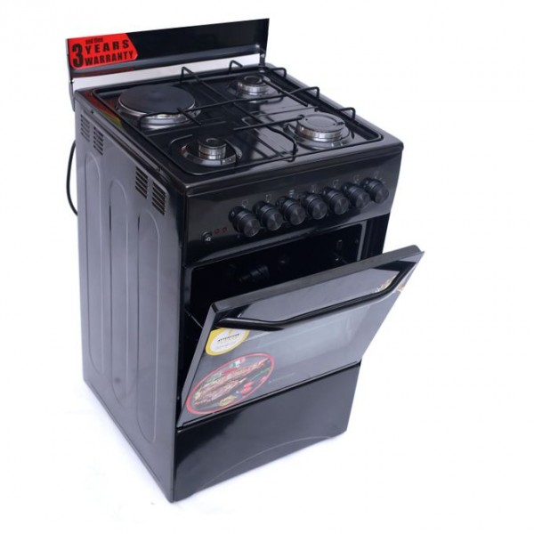 Blueflame 50 X 50Cm 3 Gas + 1 Electric Plate Cooker With Electric Oven C5031E-B ( Made In Turkey ) - (3 YRS WRNTY) 4