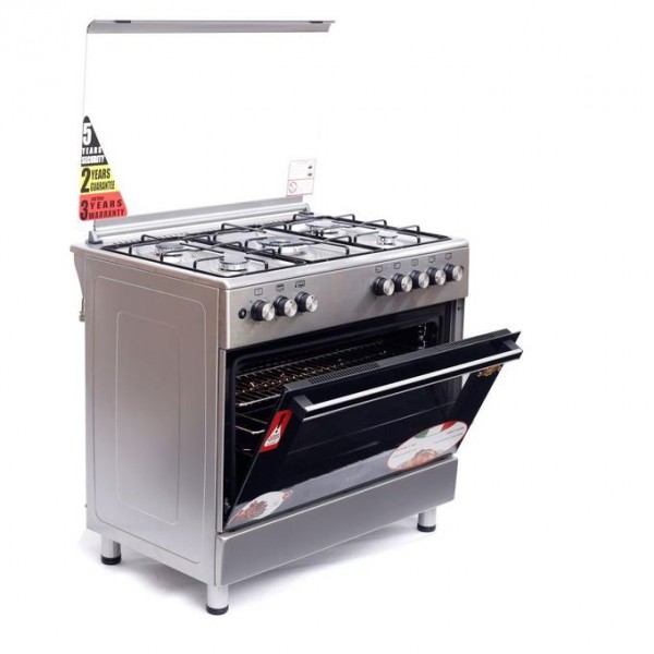 Blueflame 90cm * 60cm ET905GFR Full Gas Cooker ( Made In Turkey ) - Stainless Steel (3YRS WRNTY) 5