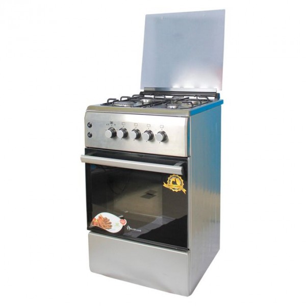 Blueflame NL6040G 50x60cm Full Gas Cooker With Gas Oven-Silver 2