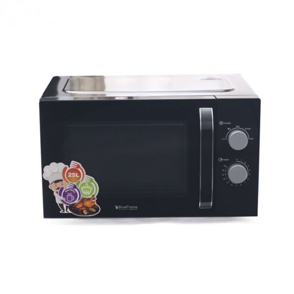 Blueflame 25 Litre Microwave Oven - Black(3 YR WRTY) 1