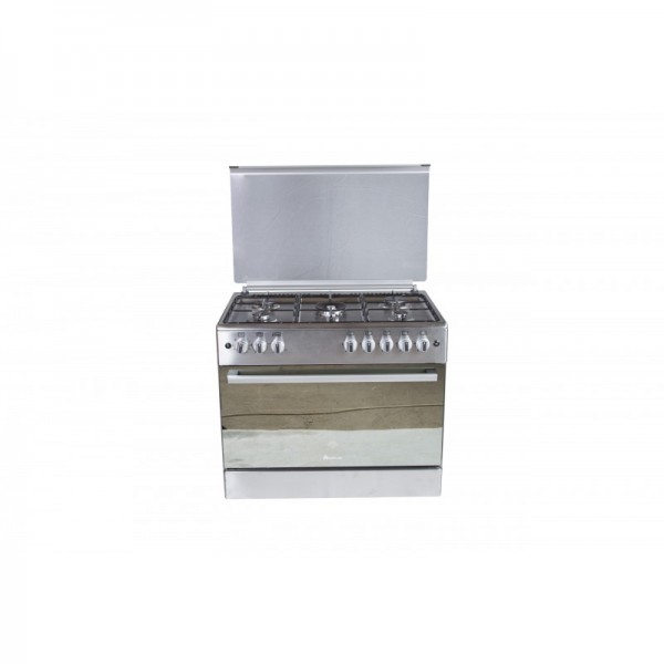 Blueflame 90cm * 60cm ET905GFR Full Gas Cooker ( Made In Turkey ) - Stainless Steel (3YRS WRNTY)