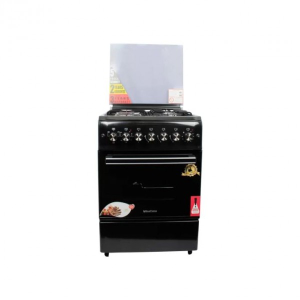 Blueflame NL6031ER-B, 60*50 3 Gas + 1 Electric Cooker with Electric oven and Rotisserie-Black