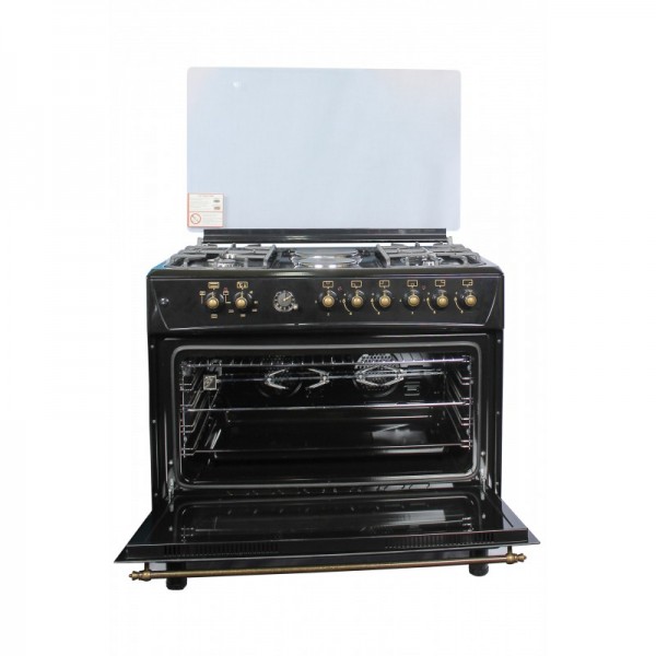 Blueflame rustic cooker FP942ERF - B 90cm X 60 cm black in color 2