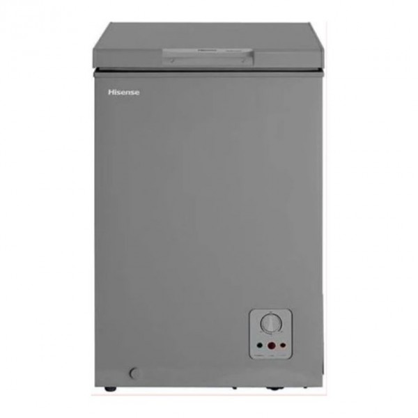 Hisense 130 Liters Deep Chest Freezer FC13DT4ST- Grey 3 Years Warranty