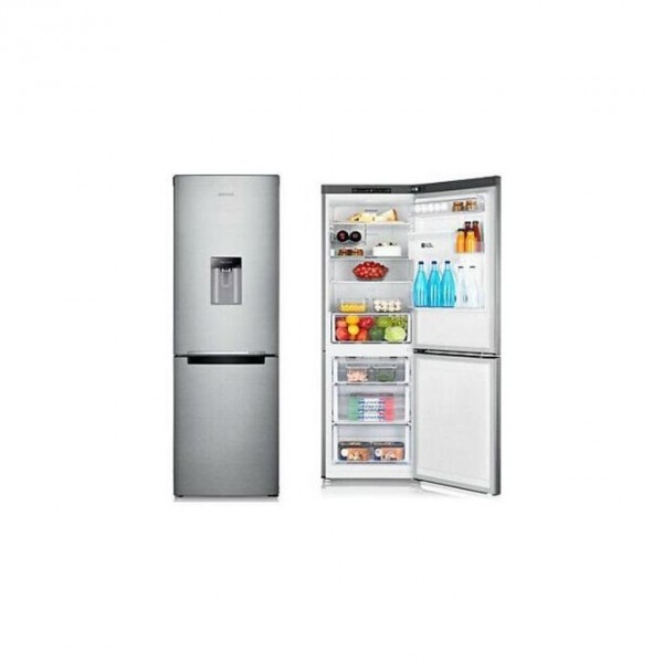Hisense 341L / 341 liters Double Door Bottom Mounted Dispenser Refrigerator - Silver 2