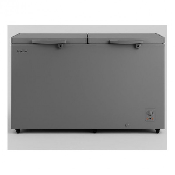 Hisense 660 Liters Double Door Chest Freezer Deep Freezer – Grey 3 Years warranty 2