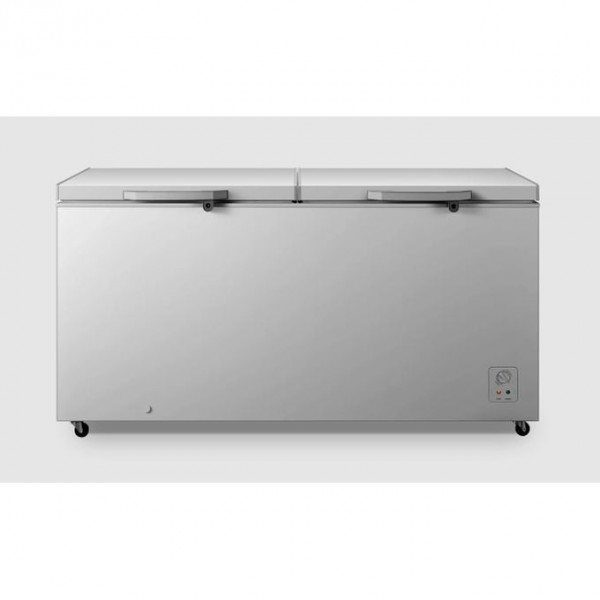 Hisense 660 Liters Double Door Chest Freezer Deep Freezer – Grey 3 Years warranty 3