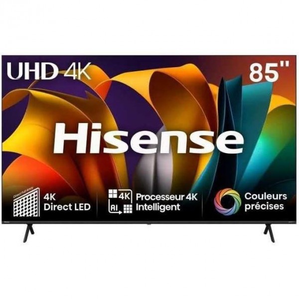 Hisense 85 Inch 85A6N UHD 4K VIDAA Smart TV 3 Years Warranty