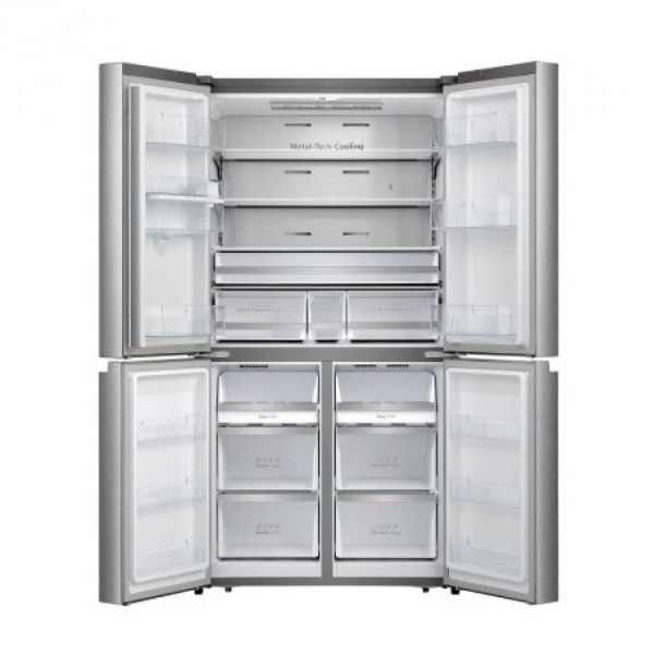 Hisense Hisense 610L Nofrost 4 Door bottom freezer With Water Dispenser INox (3YRS WRNTY) 5