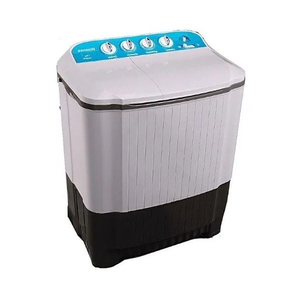 Hisense 10kg Twin Tub Washing Machine - White