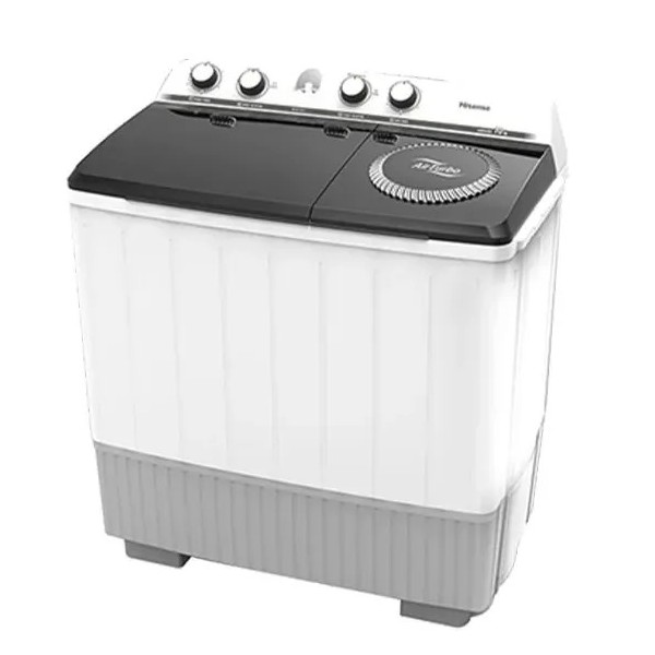 Hisense 10kg Twin Tub Washing Machine - White 2
