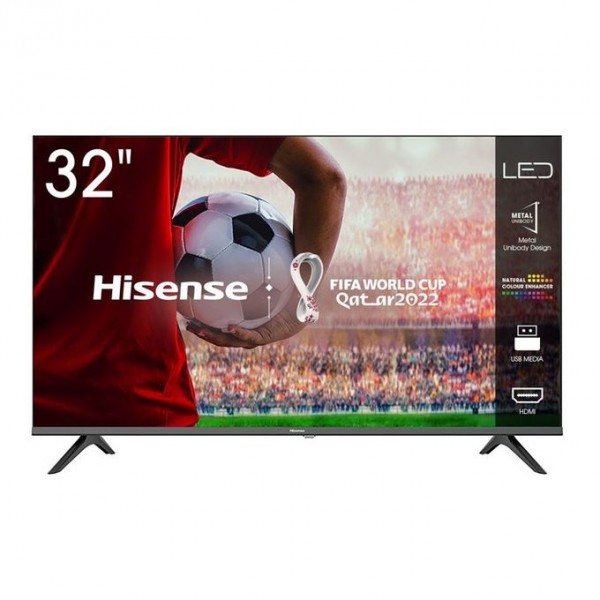 Hisense 32 Inch HD LED Digital Free To Air Frameless Tv – Black (3YRS WRNTY)