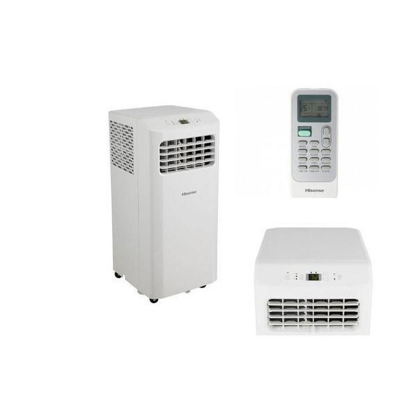 Hisense 9000 Btu Mobile / Portable electric Air Conditioner AP-09CR4GKVS00 – White (3YR WRTY) 2