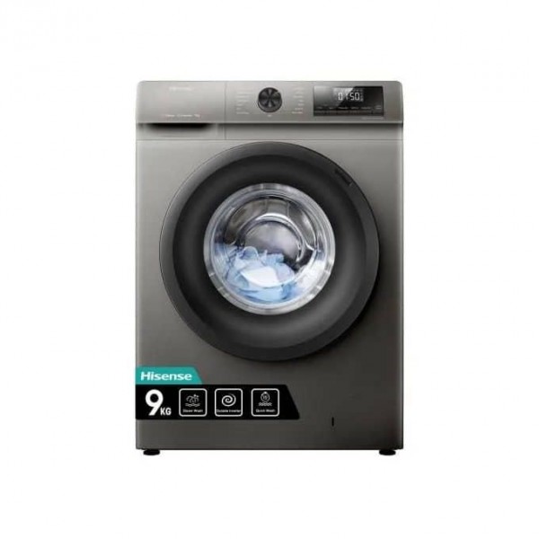 Hisense 9kg front loader Washing Machine - Grey