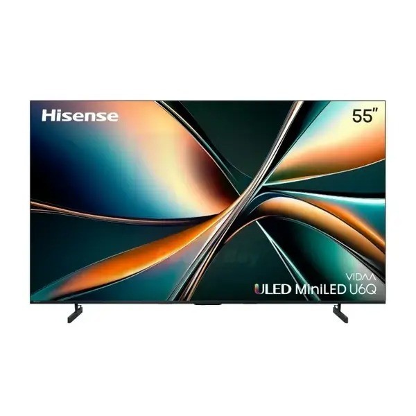 Hisense Hisense 55 Inch U6 Pro Series, 55U6Q, Mini-LED ULED UHD 4K Smart VIDAA TV (3YRS WRNTY)