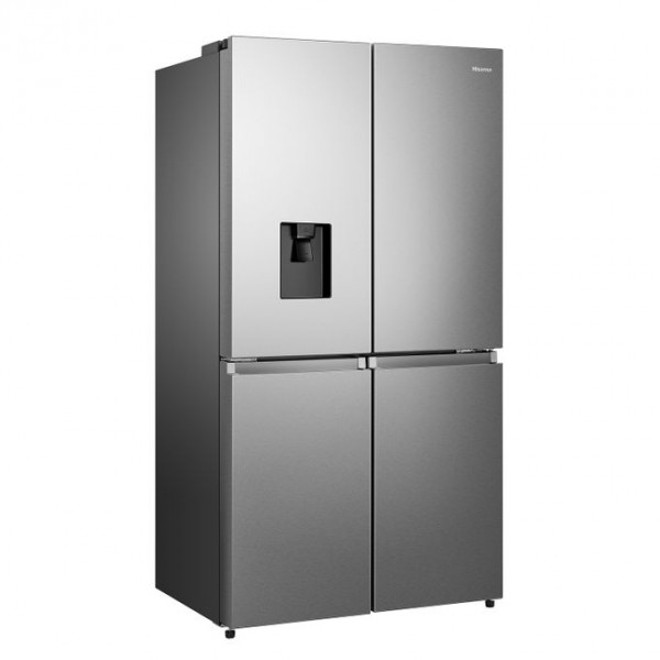 Hisense Hisense 610L Nofrost 4 Door bottom freezer With Water Dispenser INox (3YRS WRNTY)