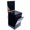 Blueflame 50cm X 50cm Full Gas Upright Standing Cooker C5040G-B ( Made In Turkey ) - Black - Black. (3YR WRNTY) 3