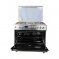Blueflame 90cm*60cm ET9042ERF Diamond Cooker 4 Gas Burners And 2 Electric Burners - Stainless Steel 2
