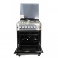 BlueFlame cooker S6022ERF - IP 60x60cm 2 gas burners and 2 electric plates with electric oven 2