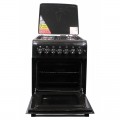 BlueFlame Cooker S6031EP-BC 60x60cm 3 gas burners and 1 electric plate 2