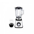 Newal 1.5L NWL 3047 Glass Jar Ice Crushing Blender - Silver, Black 1