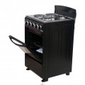 SPARK 50x50cm 2 Gas + 2 Electric Cooker with Gas Oven - Black (1YR WRNTY) 2