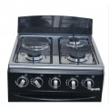 SPARK 50X50cm 3 Gas Burner and 1 Electric Hotplate With Gas Cooker - Black (1YR WRNTY) 2