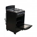 SPARK 50X50cm 3 Gas Burner and 1 Electric Hotplate With Gas Cooker - Black (1YR WRNTY) 4