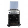 Blueflame 60cm X 60cm Diamond Series Cooker D6040GRF Full Gas With Gas Oven ( Made in Turkey )- Silver (3YR WRNTY) 3