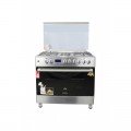 Blueflame 90cm*60cm ET9042ERF Diamond Cooker 4 Gas Burners And 2 Electric Burners - Stainless Steel 1