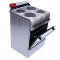 Blueflame Blueflame 60cm X 60cm Full Electric Cooker S6004ERF ( Made In Turkey ) - Stainless Steel (3YRS WRNTY) 3