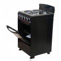 SPARK 50x50cm 2 Gas + 2 Electric Cooker with Gas Oven - Black (1YR WRNTY) 2