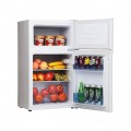 Hisense 120 Liters Double Door Refrigerators (Defrost) - Silver 3 Years Wrnty 3