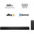 Hisense 2.1 CH 240W Soundbar / Sound bar HS-2100 - DTS Virtual X, Subwoofer, HDMI ARC, Bluetooth , Black 5
