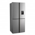 Hisense 515L 4 Door Side By Side Water Dispenser Refrigerator Silver 2