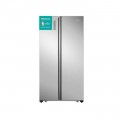 Hisense 560 Liters / 560L Side By Side NoFrost Low Power Consumption Spacious Refrigerator - Silver 1