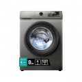 Hisense 8KG Automatic Front Loader Washing Machine 8 KG - Silver (2YRS WRNTY) 1