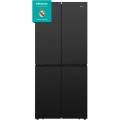 Hisense Hisense 610L Nofrost 4 Door bottom freezer With Water Dispenser BLACK (3YRS WRNTY) 1