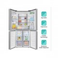 Hisense Hisense 610L Nofrost 4 Door bottom freezer With Water Dispenser INox (3YRS WRNTY) 4