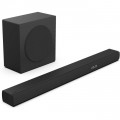 Hisense Soundbar HS3100-6 speaker surround sound system, 480W Total Output Power,6.5”Wireless subwoofer, Rear surround speakers, Dolby Digital Plus and DTS Virtual-X, EzPlay and Bluetooth 5.3 -Black 3