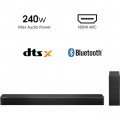 Hisense 2.1 CH 240W Soundbar / Sound bar HS-2100 - DTS Virtual X, Subwoofer, HDMI ARC, Bluetooth , Black 5