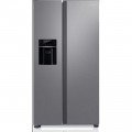 Hisense 670L Side By Side Refrigerator PO-670WC, Total No Frost, Water Dispenser, Ice Maker, Ice Cube Dispenser – Silver 1