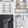 Hisense Hisense 610L Nofrost 4 Door bottom freezer With Water Dispenser BLACK (3YRS WRNTY) 5